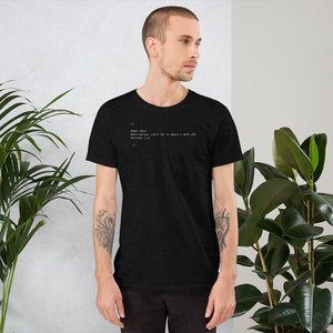 Latin for Beta - Black - Software Developer T-Shirt