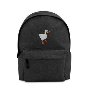 There's a Goose on my Backpack