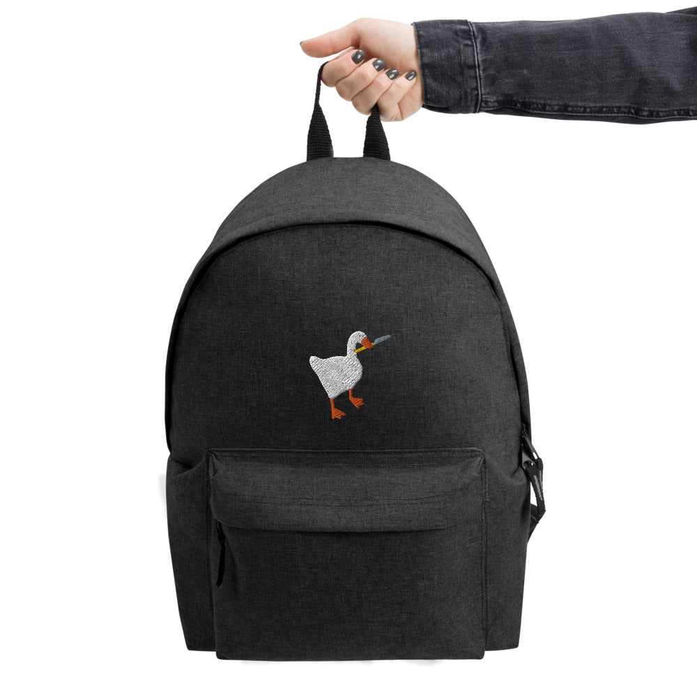 There's a Goose on my Backpack