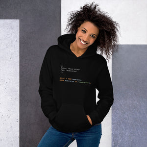 Oscar Wilde - Moderation - Software Developer Black Hoodie