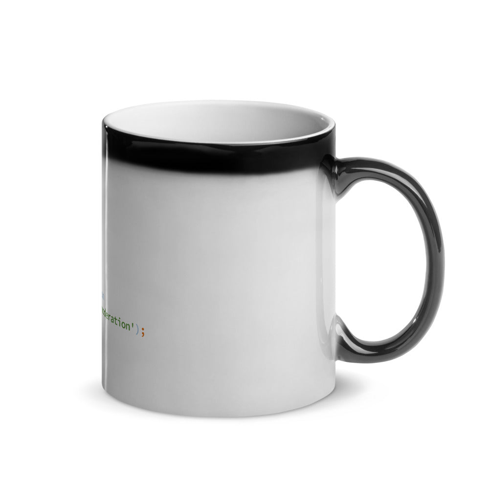 Oscar Wilde - Moderation - Black Magic Mug