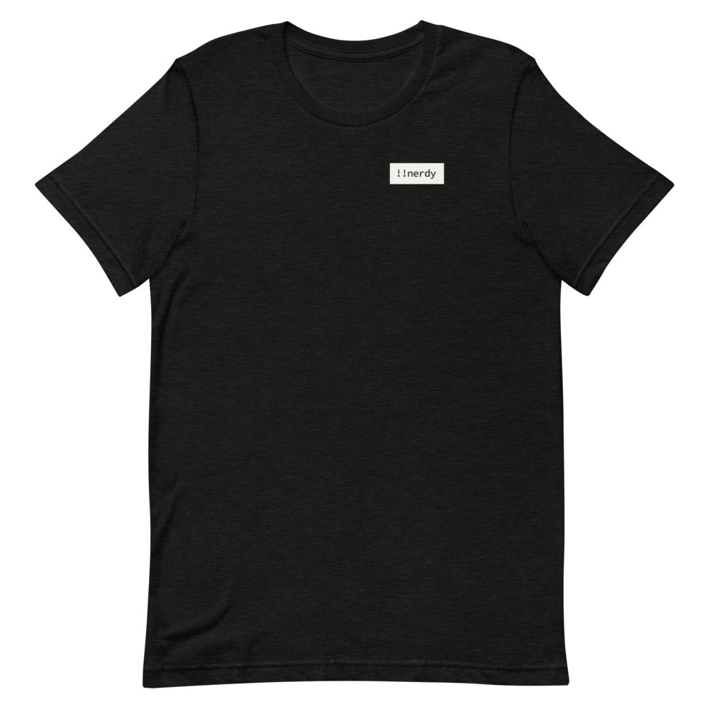 !!nerdy - Classic Software Developer T-Shirt