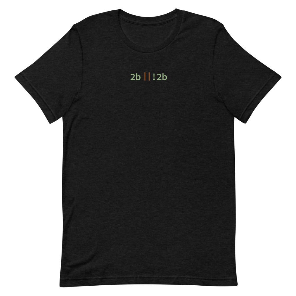 To be or not to be, If Shakespeare could code - Coding Shirt