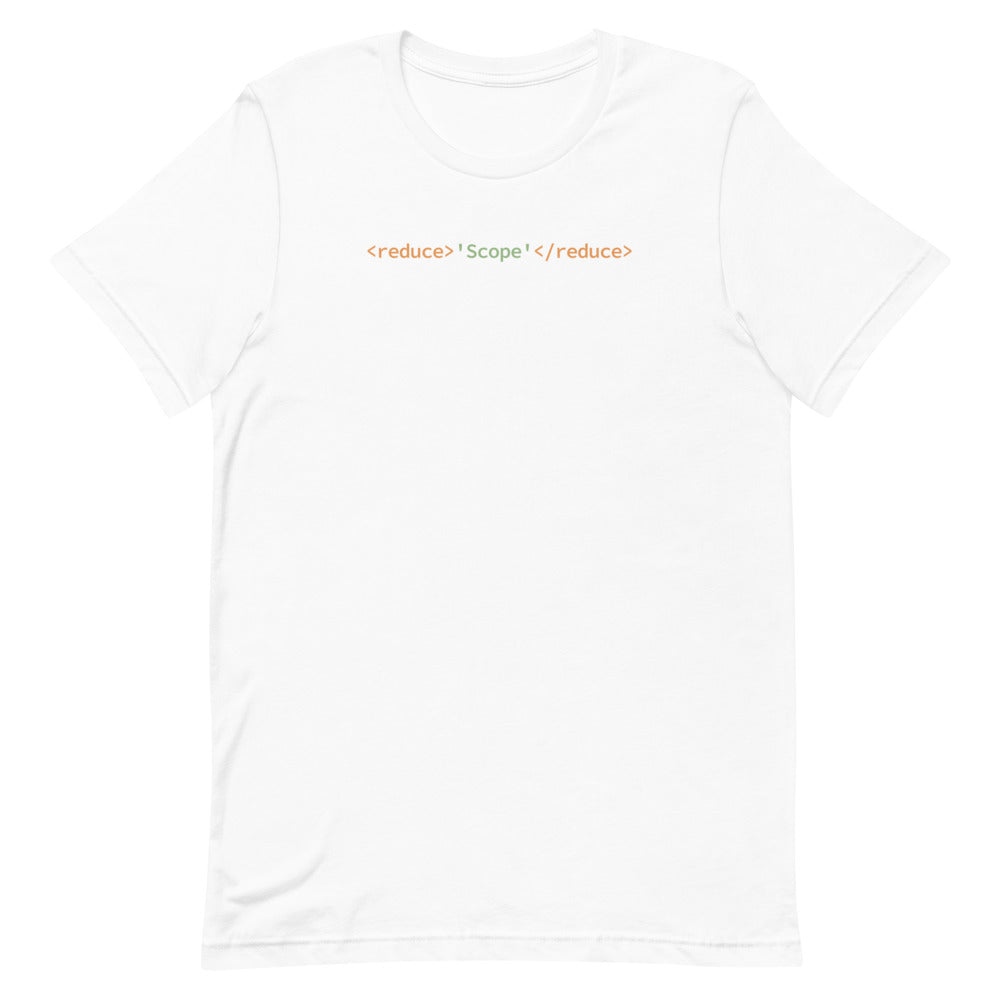 <reduce> Scope </reduce>  - Software Developer shirt